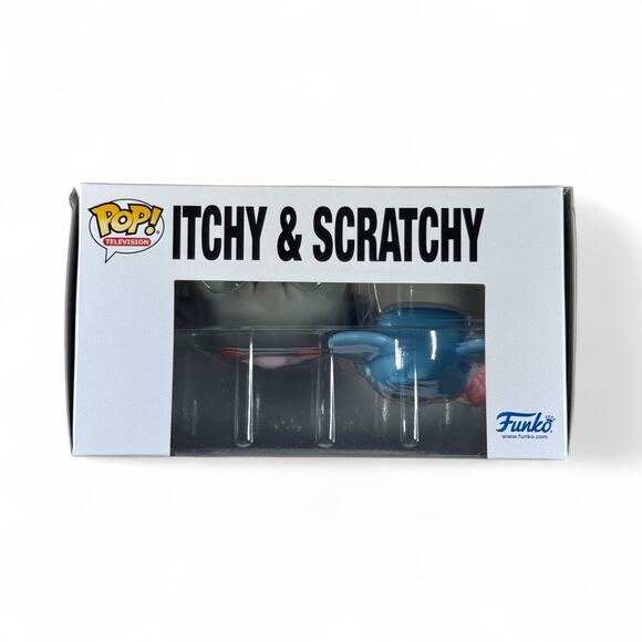 Funko Pop Unopened Itchy & Scratchy 1267 Simpsons Treehouse of Horror READ - Picture 7 of 7